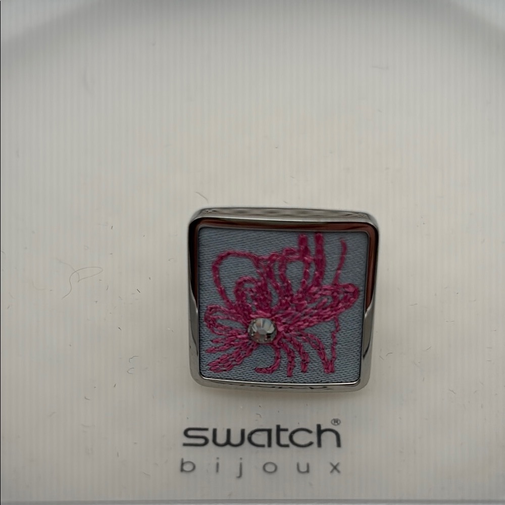 Swatch Bijoux ring - Flowercage -  size 5